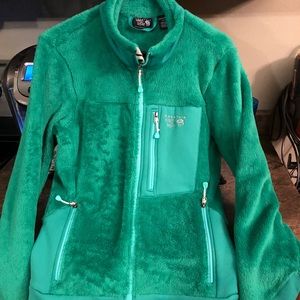 Mountain Hard Wear Green ZipUp Jacket